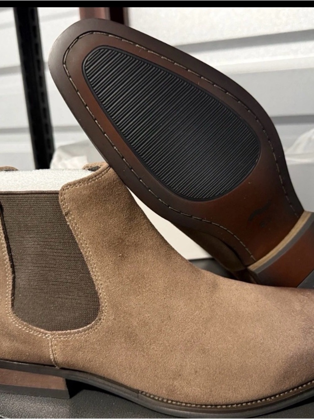 Men's Dark Brown Suede Chukka Boots